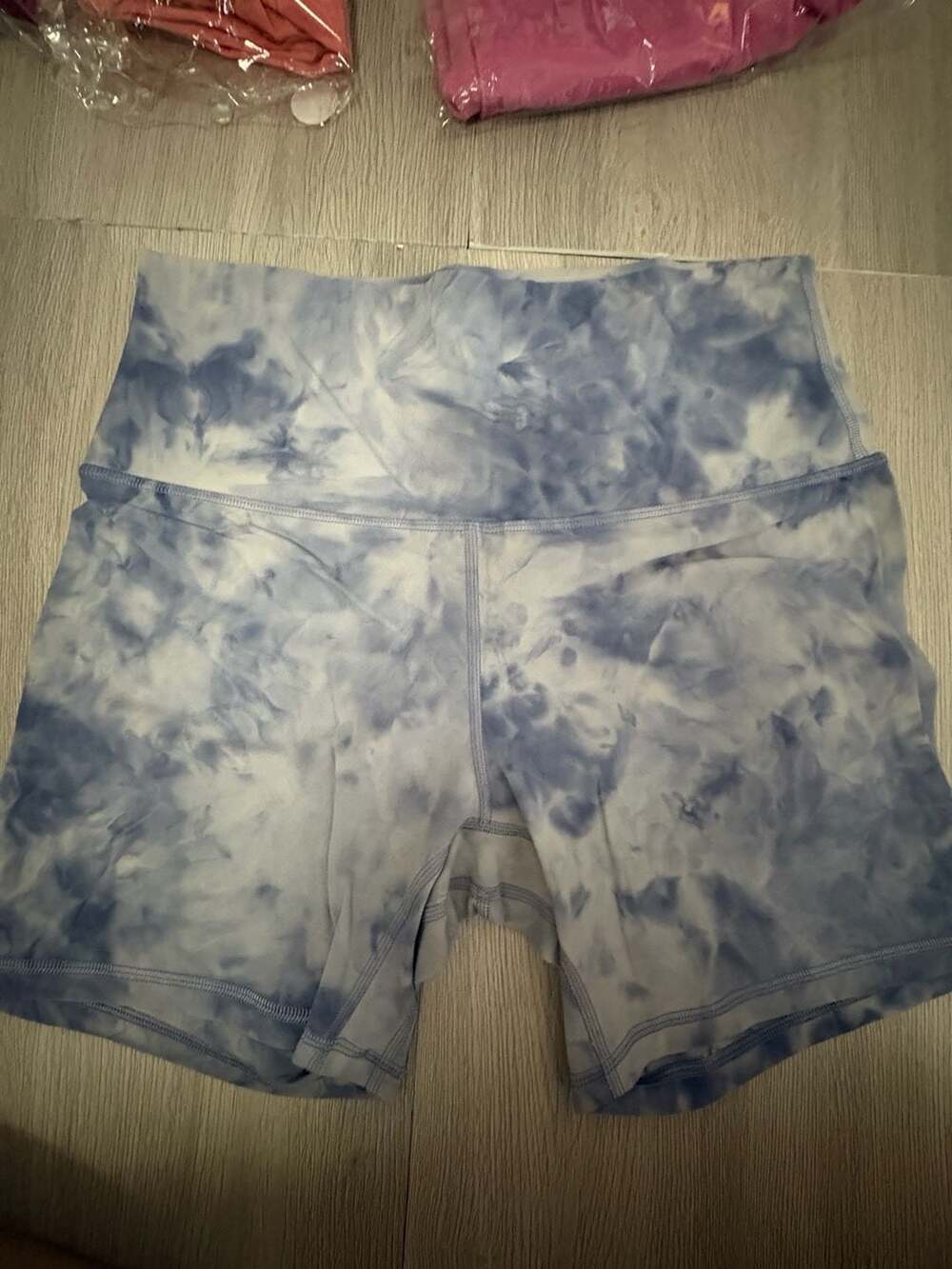 Lululemon Align High-Rise Short 6" Diamond Dye Iced Wave